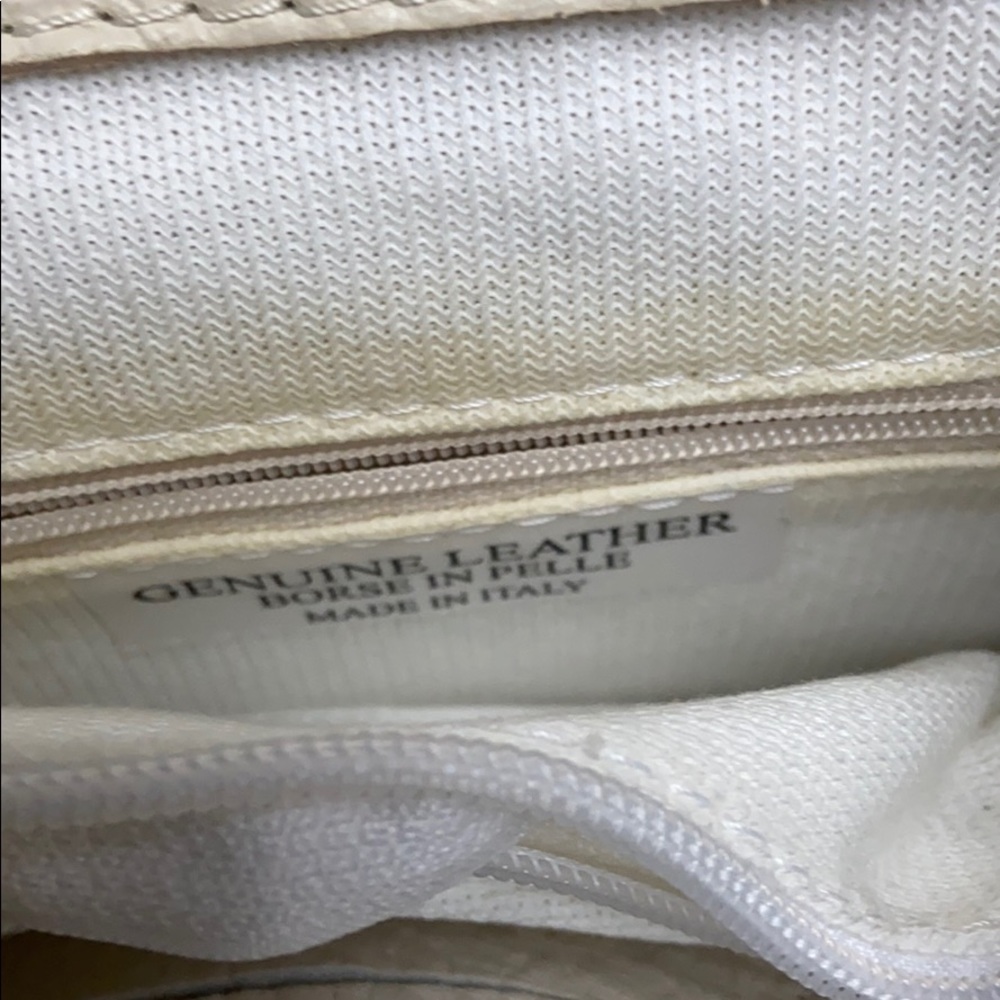 New beige handbag